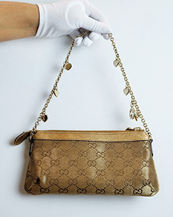 Guccissima Chain Pochette Gucci Designer Exchange Buy Sell Exchange